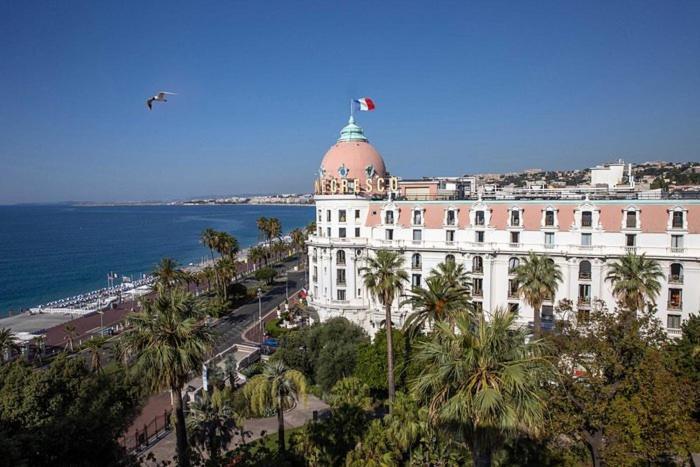 Extraordinaire Grand Studio Au Centre 6 Minutes A Pied De La Plage Et L'Hotel Negresco Niza Exterior foto